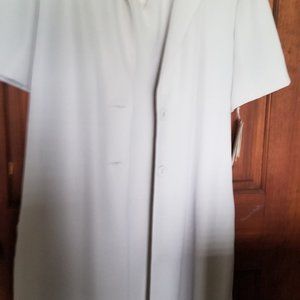 Fattaneh Bahari  Oyster Color Sheath Dress with Matching Short Sleeve Jacket